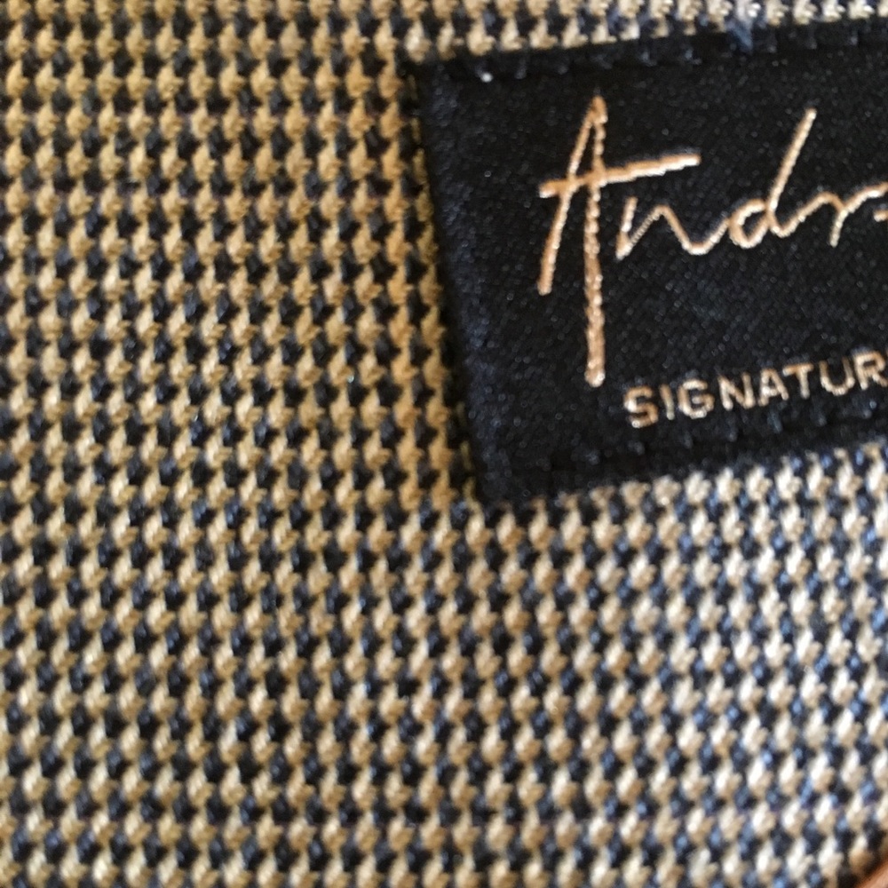 Andrew Fezza 38R, EUC sport coat, muted neutrals - Picture 3 of 13